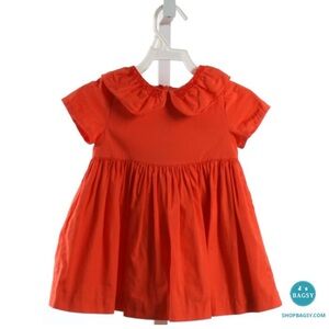 Jacadi Vibrant Orange Casual Dress